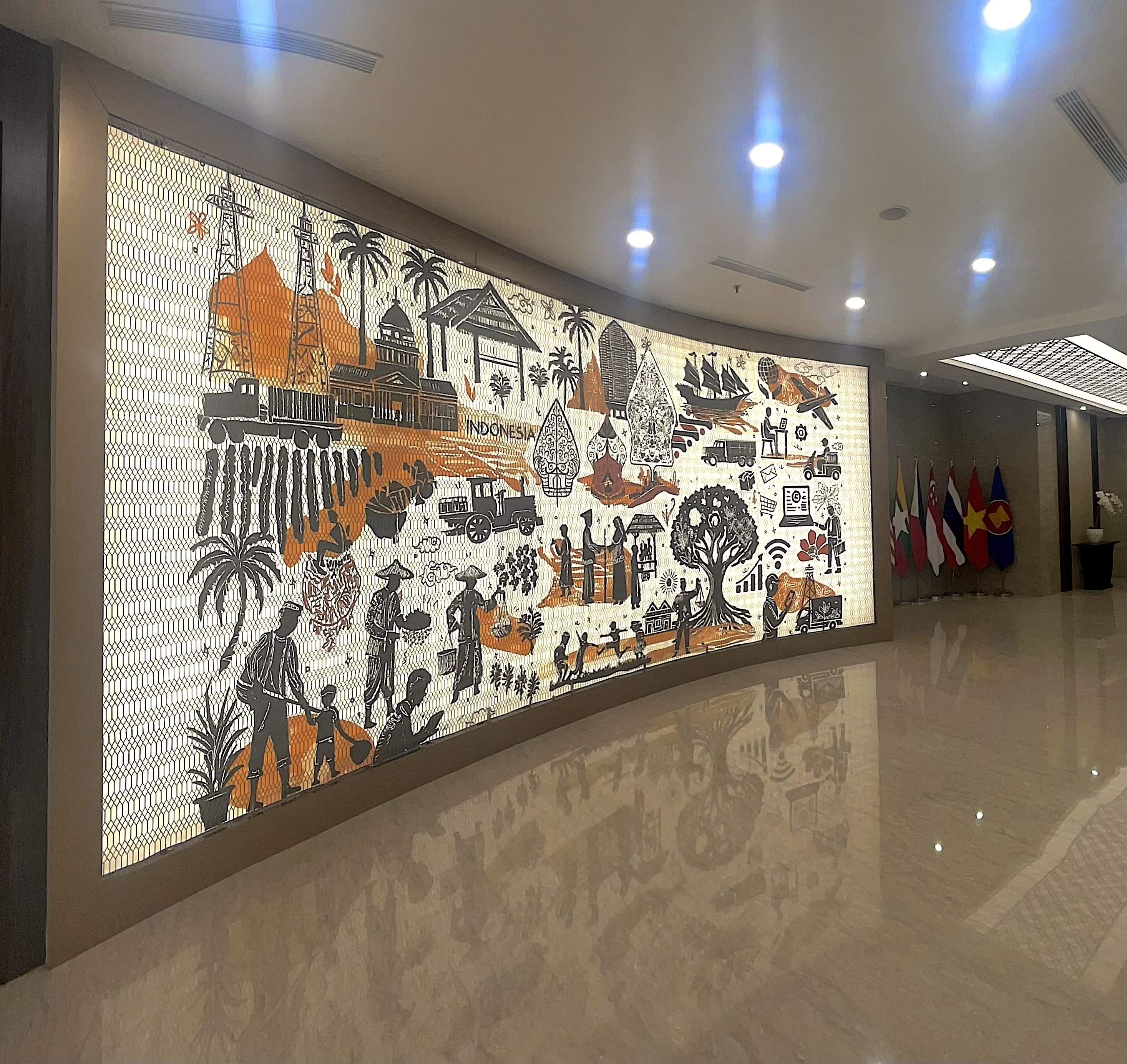 Digital Print Stretch Ceiling